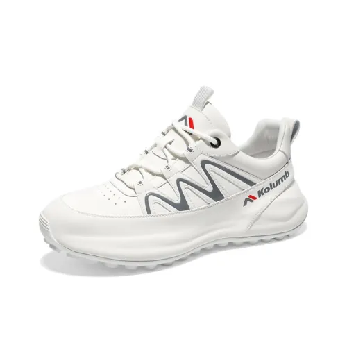 KOLUMB Беговые кроссовки Low Top Белые Мужские