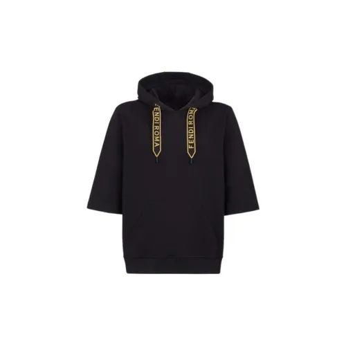 Fendi Черные Мужские T-Рубашки