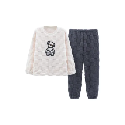 The Story Of The Flower Season Пижама Набор Женские Белые