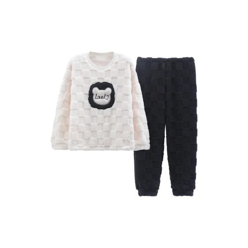 The Story Of The Flower Season Пижама Набор Женские Белые