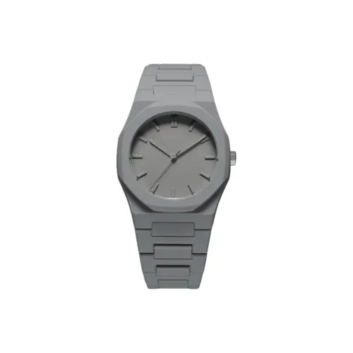 D1 MILANO Наручные часы кварцевый механизм 37 мм серый циферблат унисекс