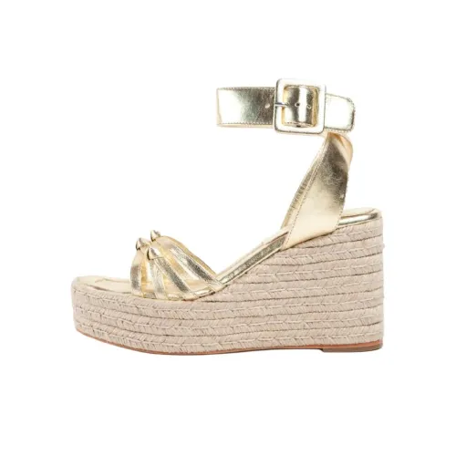 Paloma Barceló Nimi one Ремень Сандалии 7,5 см Женские Золотые