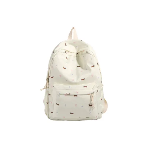 Gerlanx Нейлон Рюкзак Женская Белая