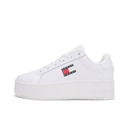 Tommy Hilfiger Скейтборд Кроссовки Низкие Белые Женские