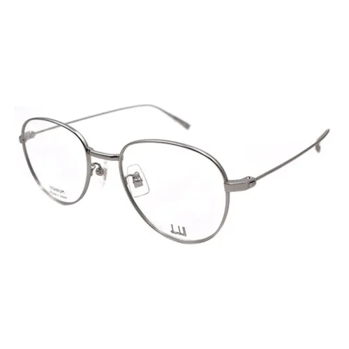 Dunhill Круглые Оправы для Очков Мужские Металлические Серые