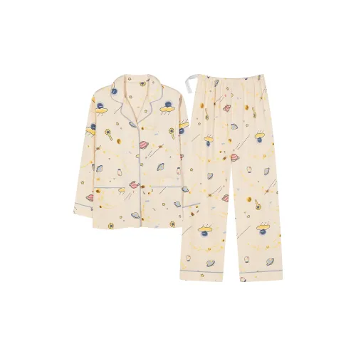 Follow the United States Пижамный комплект Женские Экрю