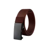 Чёрная пряжка + кофейный ремень