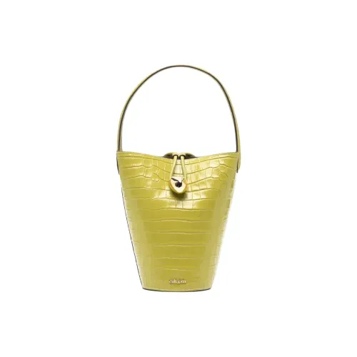 CULT GAIA Телячья кожа Ведрообразная сумка Сумка Сумка через плечо Женская Лаймово-зеленый