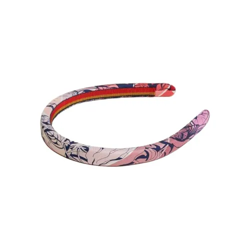 HERMES Шелковые ободки для волос Женские Многоцветные