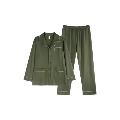 Xuan Liang Пижамный комплект Мужской Армейский зеленый