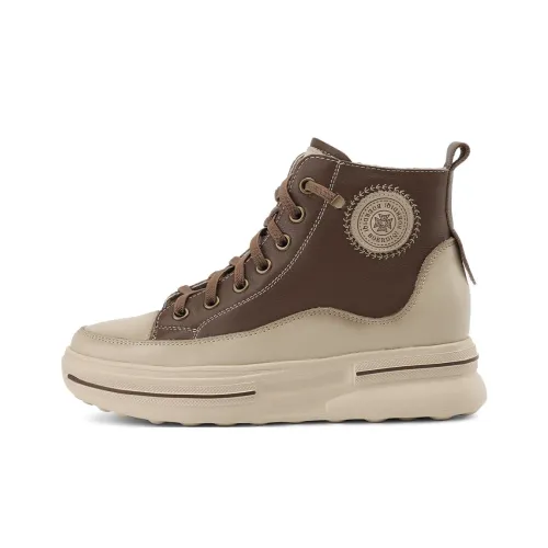 BOERDIQI Высокие кроссовки для скейтбординга женские