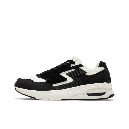 361° Противоскользящий устойчивый к истиранию низкий топ кэжуал женский черный белый