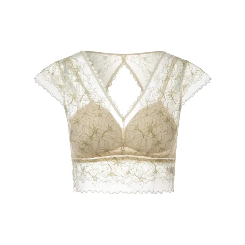 Yiner Life Бюстгальтер Undershirt не требуется Женский Светло-зеленый