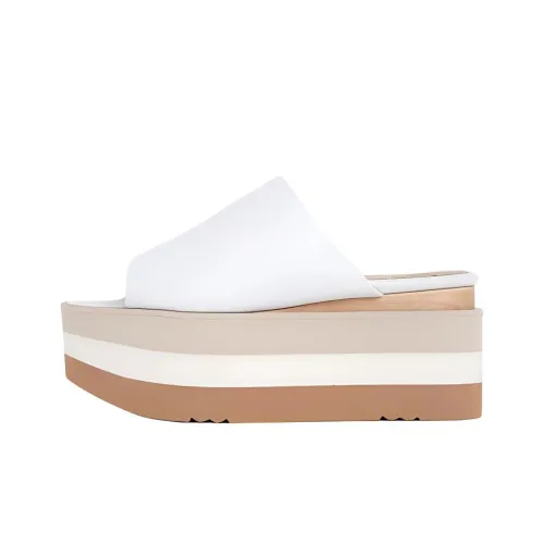 Paloma Barceló Слипоны 8 см Женские Белые