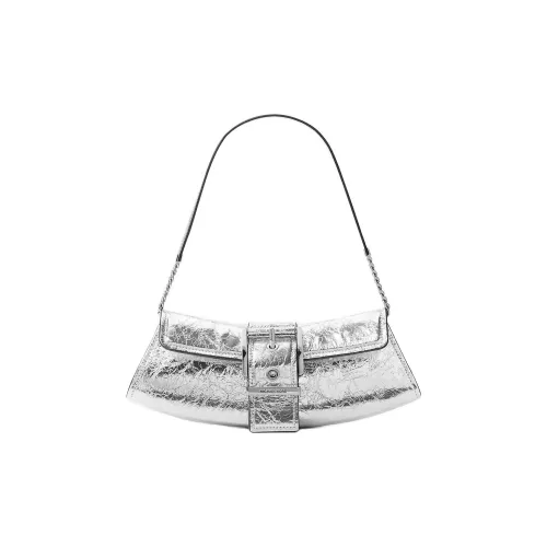 MICHAEL KORS Кожа Сумка Сумка через плечо Женская Серебряная