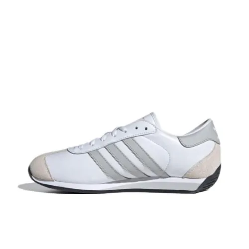 Adidas Originals Country 2 Slip Resistant Abrasion Resistant Низкий Топ Повседневная обувь Женская Белая