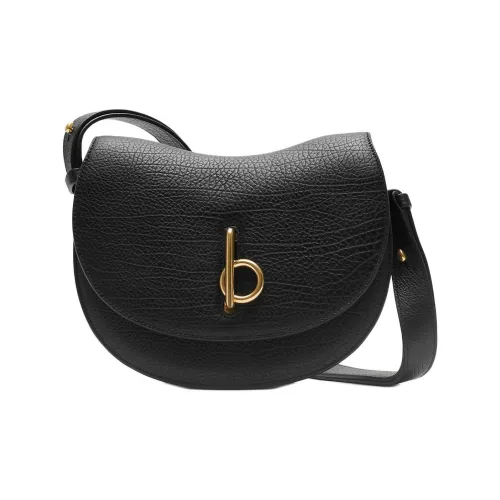 Burberry Rocking Horse с рельефной телячьей кожей сумка через плечо маленькая женская черная