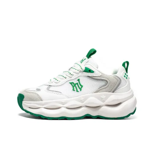 Pnj Толстая подошва Низкий топ Яблочно-зеленый Унисекс