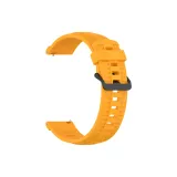 Янтарно-желтый / Узор шины / Силиконовый ремешок