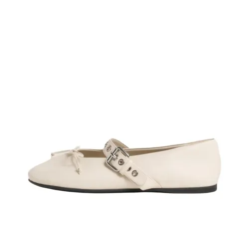 MIU MIU Повседневная обувь Женская Бежевая