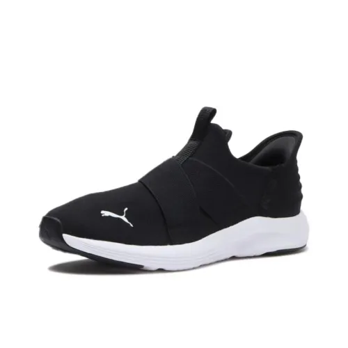 PUMA Prowl Slip Resistant Abrasion Resistant Низкий Топ Беговые кроссовки Женские Черный