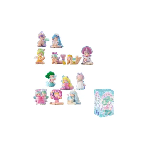 Поиск Unicorn AAMY Dream Sea Collection Trendy Play Слепые коробки Single Mystery Box Целая коробка 12 шт
