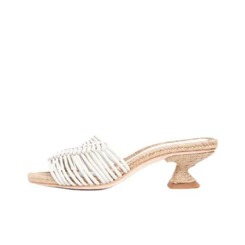 Paloma Barceló Шлепанцы 5,5 см Женские Белые