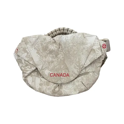 lululemon Нейлоновая круассан сумка сумка через плечо унисекс коричневый