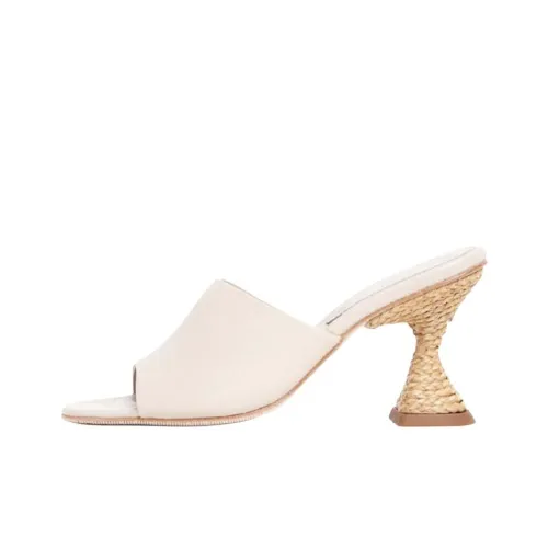 Paloma Barceló Слипоны 7 см Женские Экрю