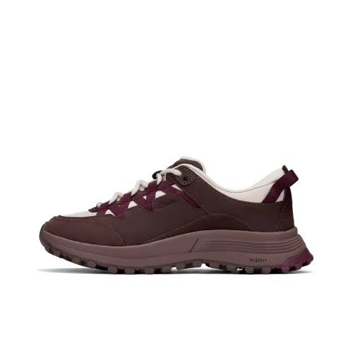 Clarks Casual Низкий Топ Светлый Кофейный 261803374 Женский