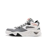 Перо белого/графитно-серого цвета