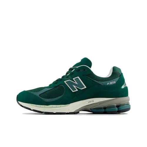 New Balance NB 2002R Устойчивый к истиранию Низкий Топ Повседневная Беговая Обувь Унисекс Зеленый