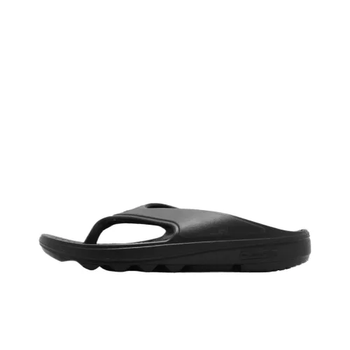 Adidas EVA Slip-Resistant Quick-Dry Flip Flops Men's Black