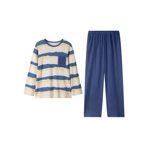 Dream Heart Пижамный комплект Мужской Синий