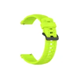 Лайм/Спиценный узор, силиконовый ремешок