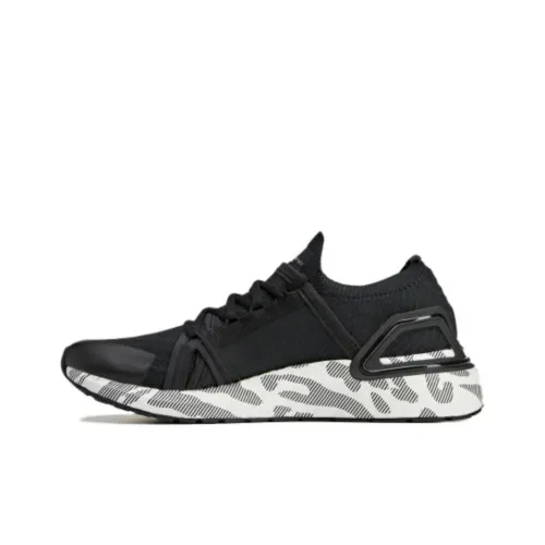 Adidas Stella McCartney Slip-resistant Low Top Casual Running Shoes Women's Black Adidas Stella McCartney Противоскользящие Низкие Топы Повседневные Беговые Кроссовки Женские Черные