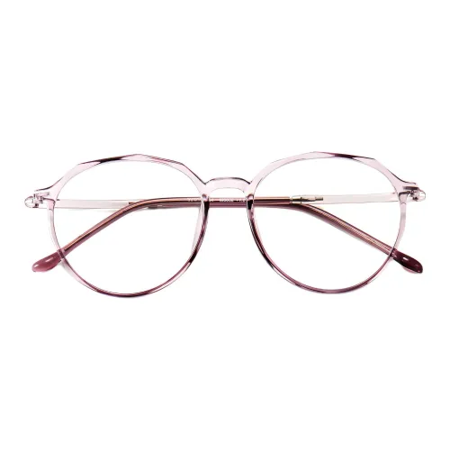 Red Sunset Сплав TR Памятный пластик Овал Функциональные очки Женские Прозрачный фиолетовый