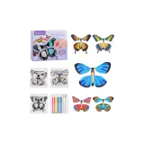 Бабочка Музей 16 предметов Набор с 8 летающими бабочками