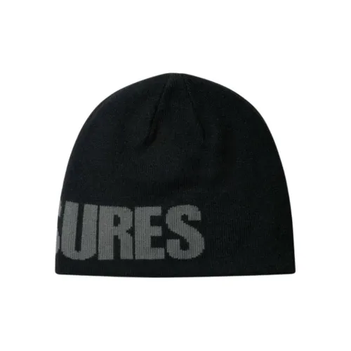 PLEASURES Акриловые шапки-бини Мужской Черный