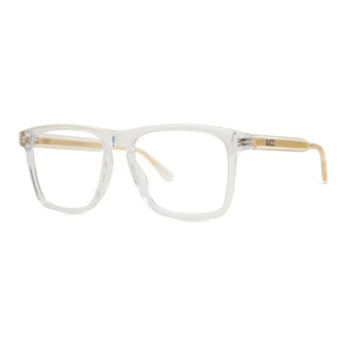 GUCCI Ацетат Квадратные Оправы для Очков Мужские Белые