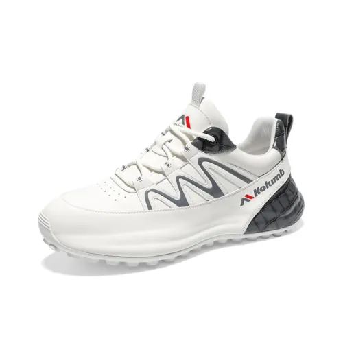 KOLUMB Юбка Устойчивая к истиранию Низкий Топ Кэжуал Мужской Белый Серый