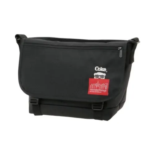 Manhattan Portage Coca Cola Нейлоновая Сумка через плечо Мужская Черная