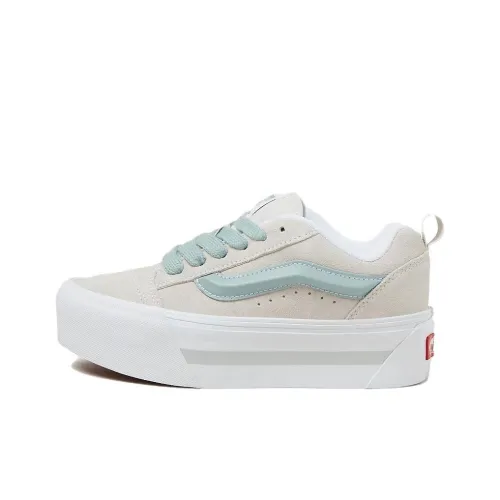 Vans Knu Stack Скейтборд Кроссовки Низкие Белые Унисекс