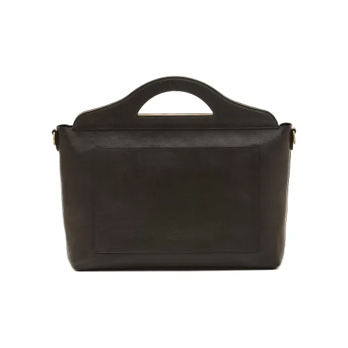 Il Bisonte Мягкая Растительно-дубленая Воловья Кожа Кожа Сумка через плечо Сумка Обычная Женская Черная и Белая