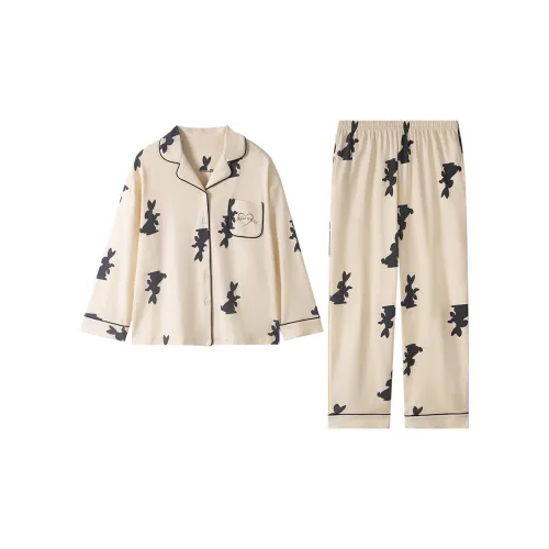 Dream Heart Пижамный комплект женский абрикосовый