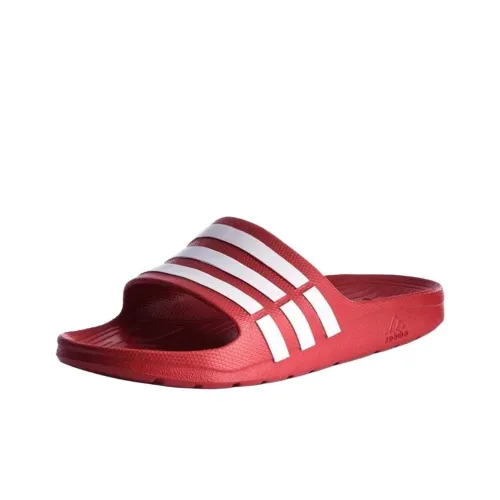 Adidas Duramo Слипоны Красный Унисекс