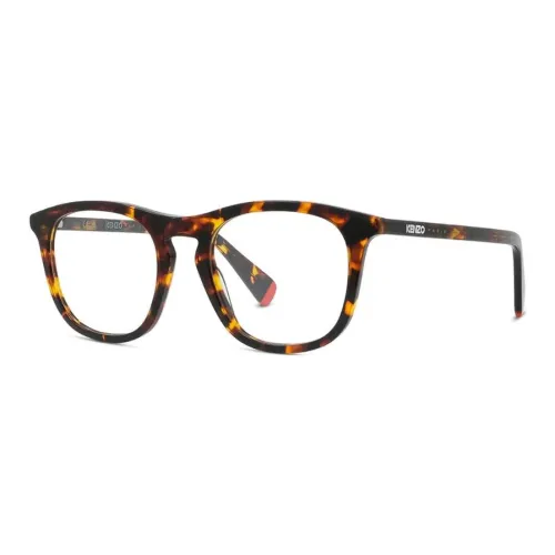 KENZO Ацетат Квадратные Оправы для Очков Унисекс Черепаховый