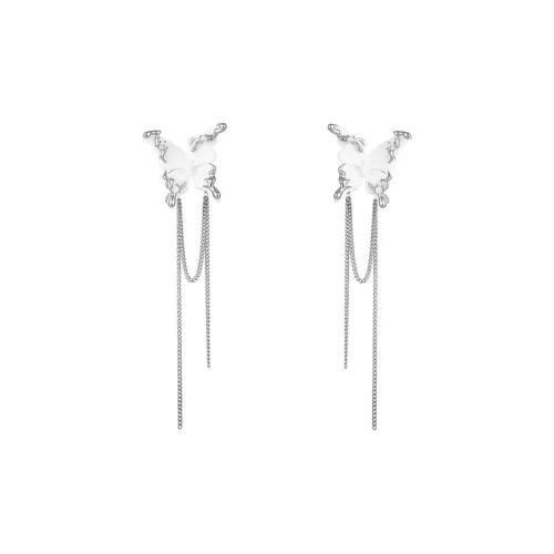 TUTAE Сплав Серьги Женские Белые