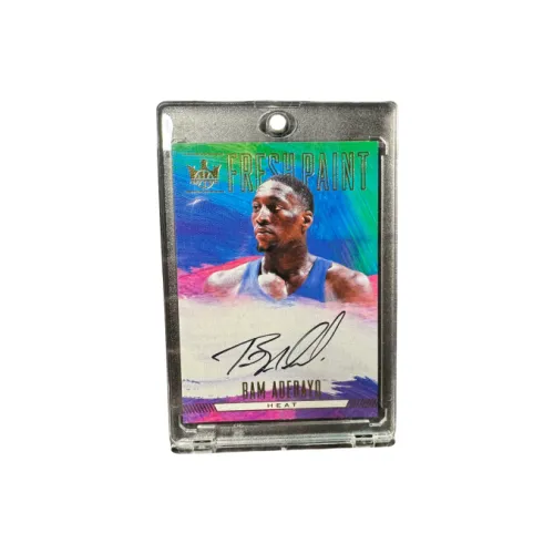 Панини Bam Adebayo Panini Court Kings 2017-18 Hot Пламя Фирменная карта Масляная живопись Спортивные карты 1 шт