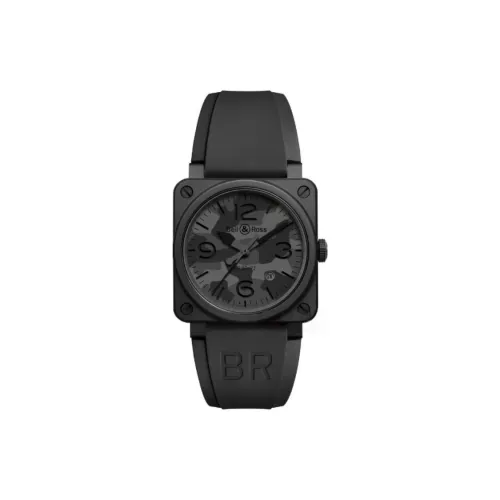 Bell & Ross Автоматический Механический Часы для Мужчин 42 мм Черные